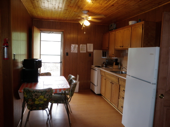  View of kitchen from livingroom